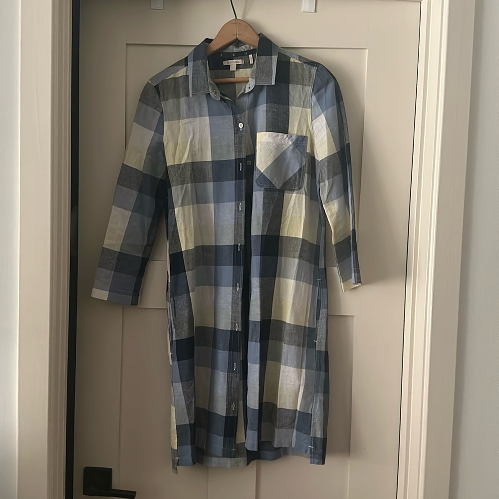 Barbour 3/4 Shirt Dress